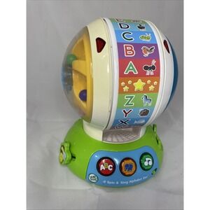 Leapfrog Spin and Sing Alphabet Zoo 6-36 Months Blue Tested Works Great Used